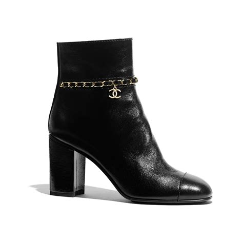 chanel high heel shoes|Chanel high heel boots.